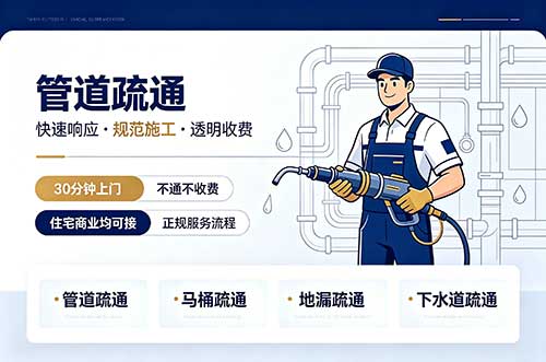 青岛管道疏通